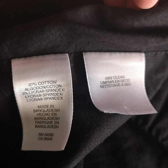 Nine West Short Sleeve Deep V Collared Fitted Eyelet Front Blazer Sz 6 w Pockets - Picture 11 of 11